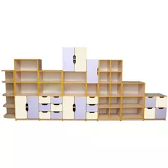 Dulap pentru instituții Tisam Школа-Сад 4310х410х1885мм (5400)