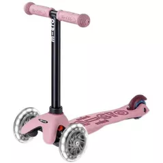Trotinetă Micro MMD386 Trotineta 6in1 Mini Rock&Go Deluxe LED Dusty Rose