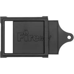 Аксессуар для камина ArtFlame Ușă p/u sobă Z 103, 265x395x70 mm, Negru