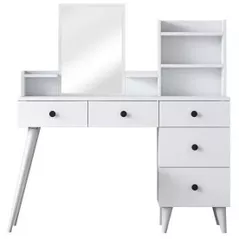 Măsuţa de toaletă Trendy Bj101-2293, 118x93x40cm (masa de machiaj) (GTR001476)