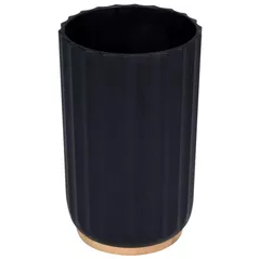 Pahar pentru periuțe de dinți Bisk 08295 PRETO