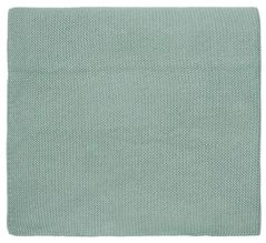 Lenjerie de pat pentru copii Jollein 516-511-65219 Paturica Basic Knit Forest Green, 75x100cm