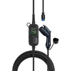Stație de încărcare Rheidon Tech PC200-Pro-7K4-TYPE1 Încărcător portabil p/u mașini electrice Type 1, 7.2 kW, 32A, 230V (Monofazat)