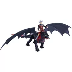 Figura Eroului Spin Master 6075557 Cum să-ți dresezi dragonul: Dragonul Toothless și Hiccup