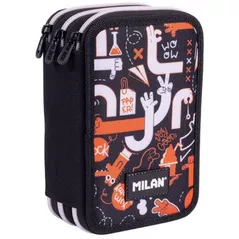 Penar școlar Milan 081364FRS Penar Fingers (3 compart., echipat)