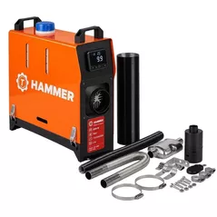 Пушка тепловая Hammer HADV-8 diesel, ingusta, 8kW, 12V/24V/220V