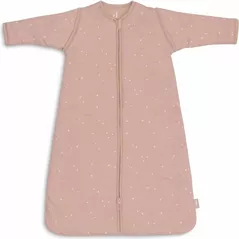 Lenjerie de pat pentru copii Jollein 016-548-67101 cu maneci detasabile Twinkling Wild Rose, 70 cm