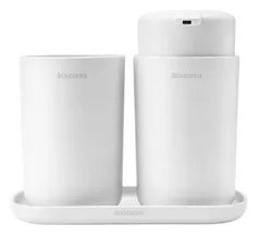 Set pentru baie Brabantia 28 03 82 Bathroom Accessory Set Brabantia, 3 Pieces, White