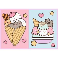 Пазл Trefl 13371 Puzzle 4x250. Faceți cunoștință cu Pusheen
