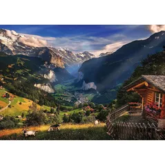 Головоломка Trefl R25K /53 (108213) 1000 Lauterbrunnen Valley Switzerland