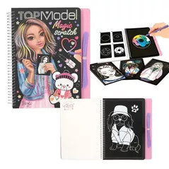 Set de creație TOPModel 0413266 Caiet de schite de razuit