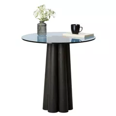 Журнальный столик Trendy Thales, Negru, Albastru