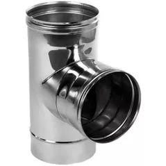 Дымоход miscellaneous Тройник нержавеющая сталь оцинкованный CF 87* D180/250 (304/Z) VU