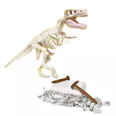 Joc educativ de masă Clementoni 1026-50908 Descopera Dinozaurul T-Rex
