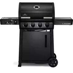 Grătar Napoleon Gratar pe gaz Legend 425 negru, cu arzator infrared (LD425DSIBPK-CZ)