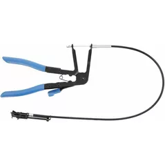 Ручной инструмент Hoegert HT8G346 Щипцы для пружинных хомутов 18-54мм, гибкий привод 690мм