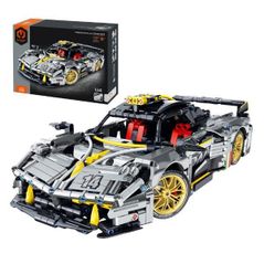 Конструктор iM.Master 9814 Automobil sportiv, Mechanical Master, 1237pcs
