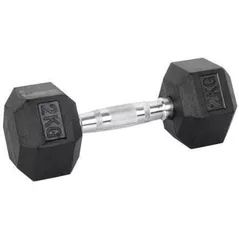 Ganteră inSPORTline 13274 HEX hexagonala 2 kg IN29837