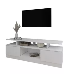 Comodă TV Smartex (16522) Т9 160cm TV Alb