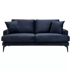 Диван Trendy Papira Bleumarin, 90x88x175cm (2 locuri)