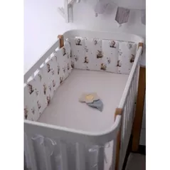 Бортик для кроватки Veres 154.01.16 бампер на 3 стороны крольчата