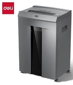 Distrugător de documente Deli DLET095, P5, 12 листов, 23л, MicroCut