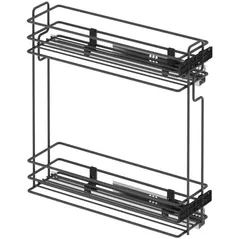 Feronerie pentru mobilă Starax Cargo 200 mm antracit pz b/v R S-2423-A