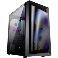 Carcasă PC 1stplayer BS-2 BLACK, mATX w/o PSU (BS-2-BK-3F1)