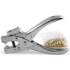 Дырокол Kangaro EP-20 Perforator, 20 foi, pentru ochiuri, metalic