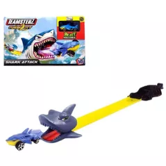 Mașină HTI 1405030 Lansator Atacul bestiilor Teamsterz cu mașinuță, în as.