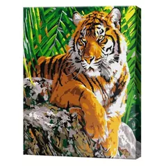 Tablou pe numere Art Gallery CX4267 20x30cm Tigru in jungla