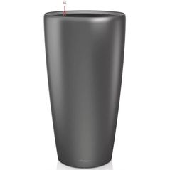 Ghiveci pentru flori Lechuza Rondo Premium 32, Charcoal
