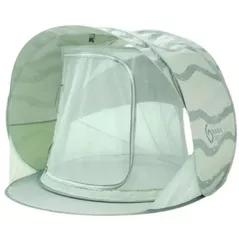 Complex de joacă pentru copii Babymoov A038219 Cort Anti-UV 3 in 1 Green Lagoon, 50+ UPF