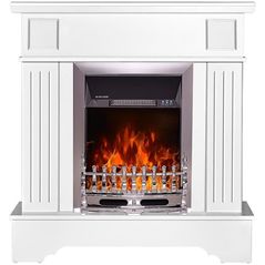 Камин электрический ArtFlame Marina Extra & Galileo silver, 1092x1034x300 mm, Alb