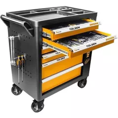 Sistem de depozitare a instrumentelor Tolsen Dulap cu scule 175 piese 765 x 465 x 730 mm (85410)