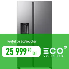 Frigider SideBySide Samsung RS80F67KCTEO