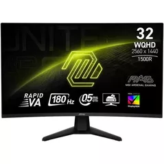 Monitor MSI MAG 32CQ6F Curved QHD Black