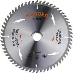 Диск отрезной Harden 612036 Диск пильный по дереву 235мм x 60 Pro
