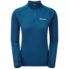 Одежда для спорта Montane Tricou dame Allez Micro Pull On Narwhal blue 38 (FAMPONARM09)