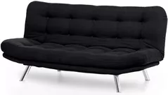 Диван Trendy Misa Negru, extensibila (3 locuri)