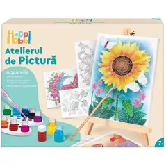 Set de creație As Kids 1038-22004 HappiHobbi Workshop Aquarelle