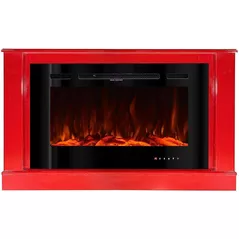 Камин электрический ArtFlame Bernard mini & Adeli, 725x1215x300 mm, Rosu