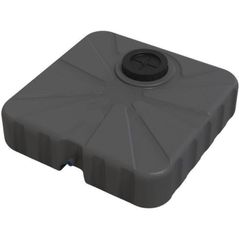 Аксессуар для бассейна Uniplast 37225K Rezervor - dus 50 L Compact (negru) cu para pentru dus 60x60x15 cm, gura 12.5 cm