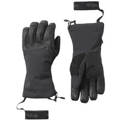 Îmbrăcăminte sport Rab Manusi barbati Guide GTX Gauntlets Black L (QAJ-45-BLK-LRG)
