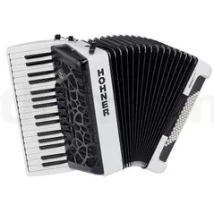 Pian digital Hohner Bravo III 120 silent key WH ACORDEON 120 BASS ALB (16812)
