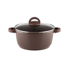 Cratiță Muhler MR-2449M 24x11.5cm, 4.4L, Chocolate, Die-Cast