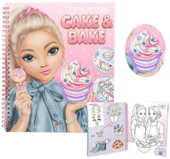Набор для творчества TOPModel 0413386 Caiet de schite Cake&Bake