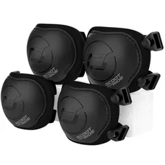 Echipament de protecție Scoot&Ride 00172 Black/Ash (protecție pentru genunchi), XXS