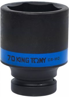 Набор головок, бит, насадок King Tony 843570M головка торцевая ударная глубокая 1" 70мм