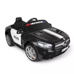 Mașină electrică pentru copii Golden Baby S301 Police Version Mercedes-Benz SL500, neagra, GB2243